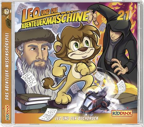 Leo &amp; die Abenteuermaschine Folge 21: Leo und der Buchdruck, CD