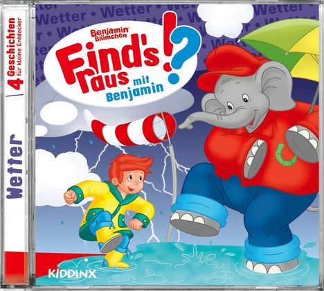Find's raus mit Benjamin (02) Wetter, CD