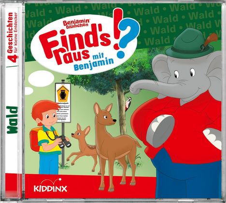 Find's raus mit Benjamin (04) Wald, CD