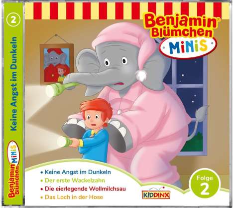 Benjamin Blümchen Minis 02: Keine Angst im Dunkeln, CD