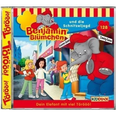 Benjamin Blümchen 128 ... und die Schnitzeljagd, CD