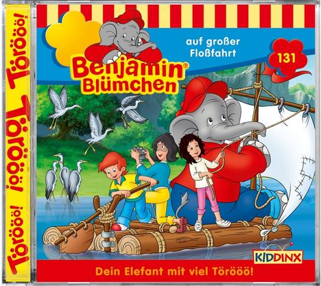 Benjamin Blümchen 131. Auf großer Floßfahrt, CD