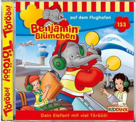Benjamin Blümchen 133: Auf dem Flughafen, CD