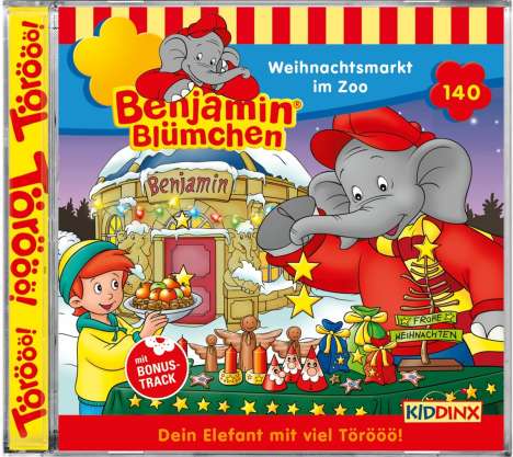 Benjamin Blümchen 140. Weihnachtsmarkt im Zoo, CD