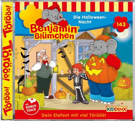 Benjamin Blümchen 143. Die Halloween-Nacht, CD