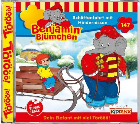 Benjamin Blümchen 147. Schlittenfahrt mit Hindernissen, CD