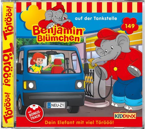Benjamin Blümchen 149. auf der Tankstelle, CD