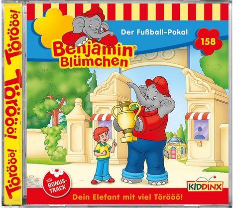 Benjamin Blümchen (158) Der Fußball-Pokal, CD