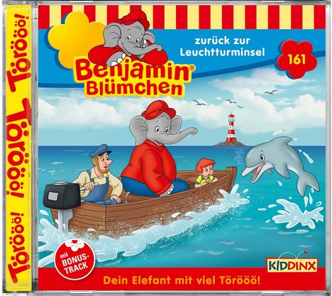 Benjamin Blümchen (Folge 161) Zurück zur Leuchtturminsel, CD