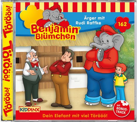 Benjamin Blümchen Folge 162: Ärger mit Rudi Raffke, CD