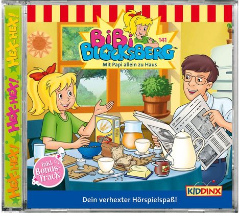 Bibi Blocksberg 141: Mit Papi allein zu Haus, CD