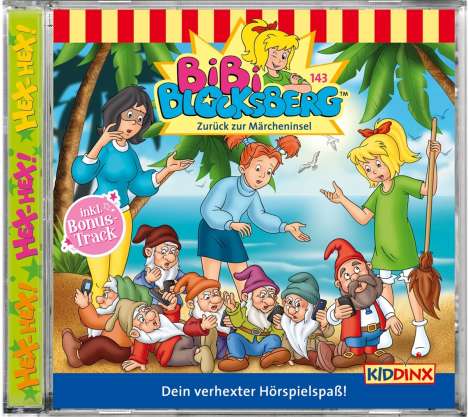 Bibi Blocksberg 143: Zurück zur Märcheninsel, CD