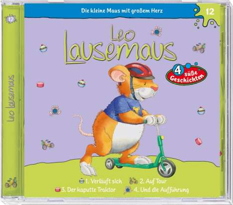 Leo Lausemaus 12 - verläuft sich, CD