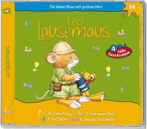 Leo Lausemaus 14 - Lilis Geburtstag, CD