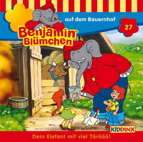 Elfie Donnelly: Benjamin Blümchen (Folge 27) ... auf dem Bauernhof, CD
