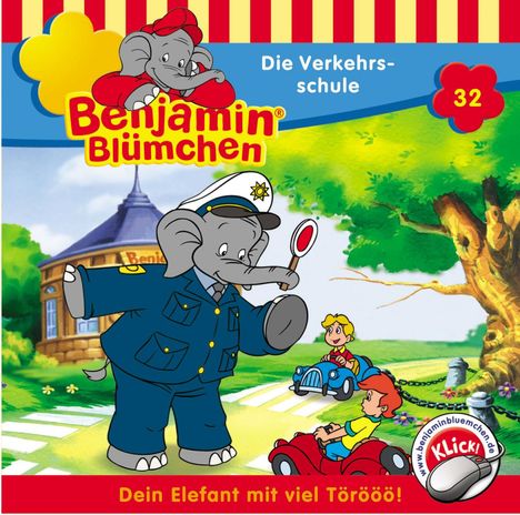 Elfie Donnelly: Benjamin Blümchen (Folge 32) Die Verkehrsschule, CD