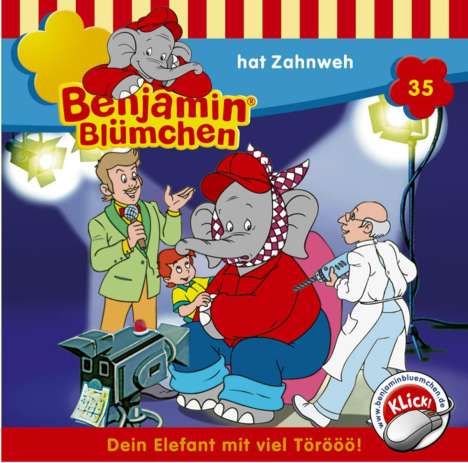 Elfie Donnelly: Benjamin Blümchen (Folge 35) ... hat Zahnweh, CD