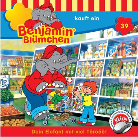 Elfie Donnelly: Benjamin Blümchen (Folge 39) ... kauft ein, CD