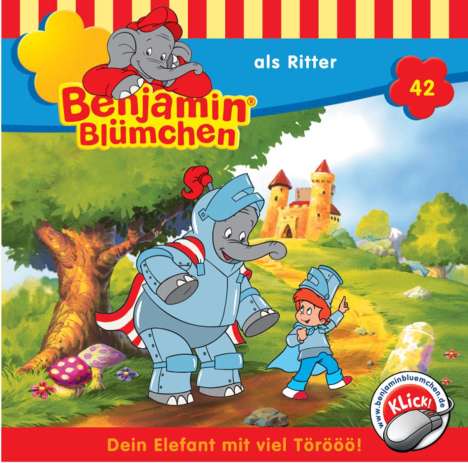Elfie Donnelly: Benjamin Blümchen (Folge 42) ... als Ritter, CD