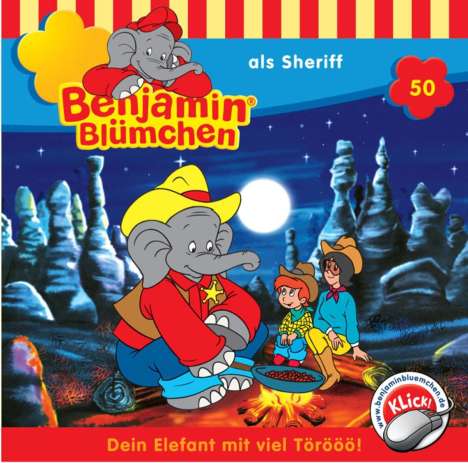 Elfie Donnelly: Benjamin Blümchen (Folge 50) ... als Sheriff, CD