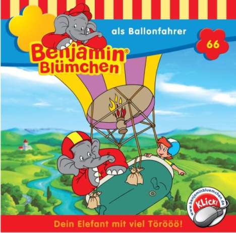 Benjamin Blümchen (Folge 66) ...als Ballonfahrer, CD