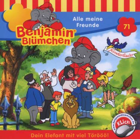 Benjamin Blümchen (Folge 71) Alle Meine Freunde, CD