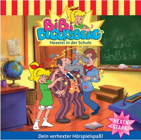 Elfie Donnelly: Bibi Blocksberg (Folge 2) Hexerei in der Schule, CD