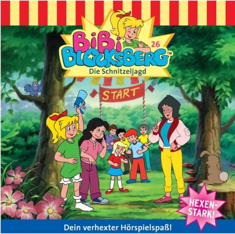 Elfie Donnelly: Bibi Blocksberg (Folge 26) Die Schnitzeljagd, CD