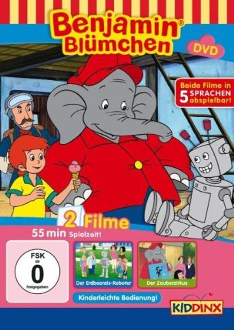 Benjamin Blümchen: Der Erdbeereis-Roboter / Der Zauberzirkus, DVD