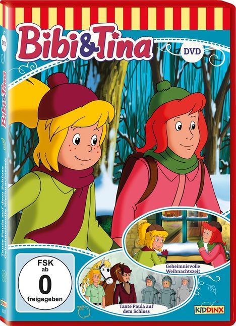 Bibi &amp; Tina: Geheimnisvolle Weihnachtszeit / Tante Paula auf dem Schloss, DVD