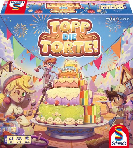 Topp die Torte!, Spiele