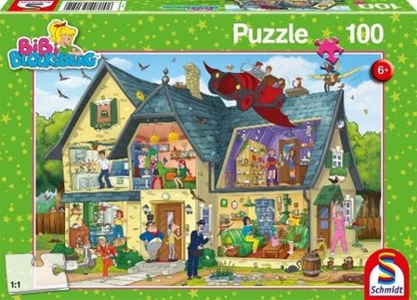 Bibi Blocksberg, Bei Blocksbergs ist was los! Puzzle100 Teile, Spiele