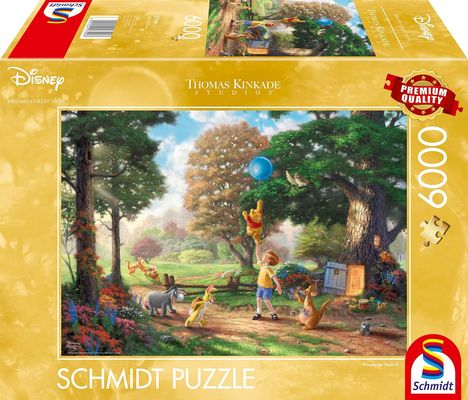 Disney, Winnie Pooh II (6000 Teile Puzzle), Spiele