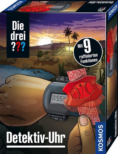 Die drei ??? - Detektiv-Uhr, Spiele