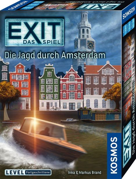 Inka Brand: EXIT® - Das Spiel: Die Jagd durch Amsterdam, Spiele