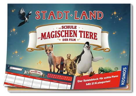 Stadt - Land - Die Schule der magischen Tiere, Spiele