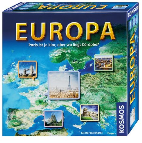 Günter Burkhardt: Europa, Spiele