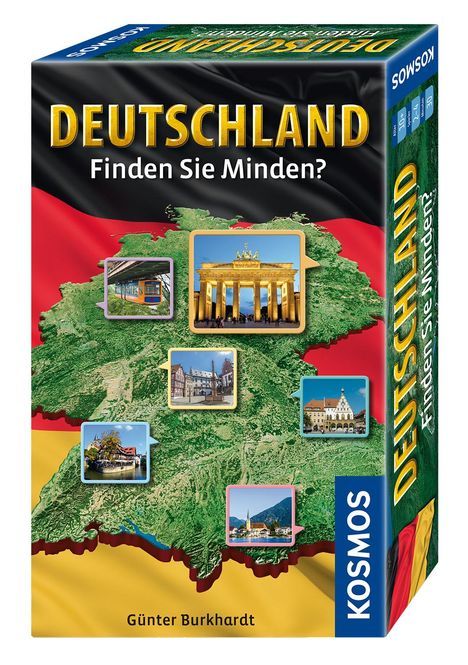 Günter Burkhardt: Deutschland - Finden Sie Minden?, Spiele