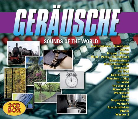 Geräusche - Sounds Of The World, 3 CDs