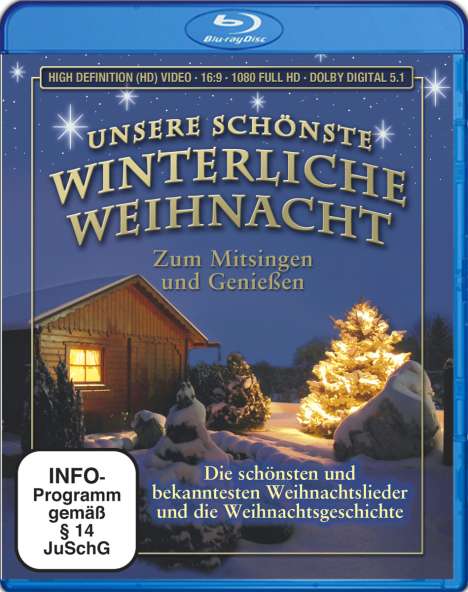 Unsere schönste winterliche Weihnacht, Blu-ray Disc
