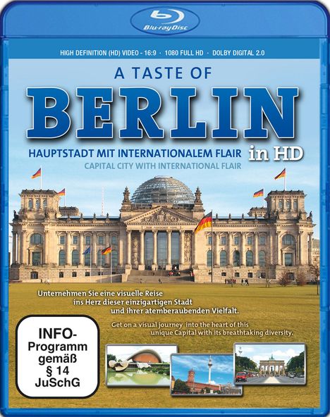 A Taste of Berlin - Hauptstadt mit internationalem Flair (Blu-ray), Blu-ray Disc