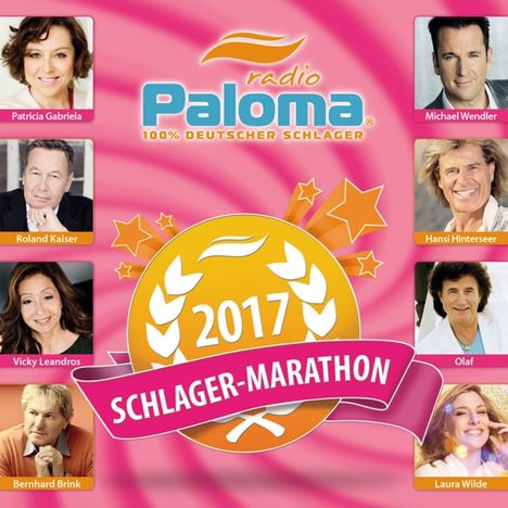 Schlagermarathon 2017, 2 CDs