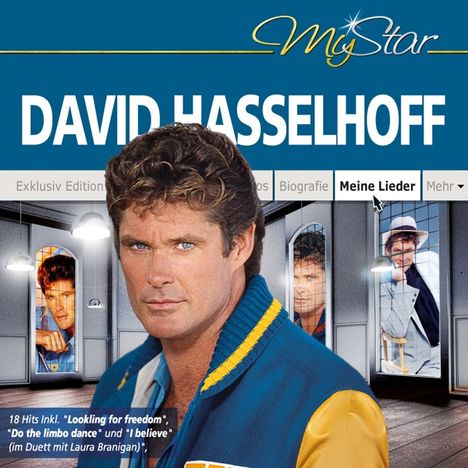 David Hasselhoff: My Star, CD