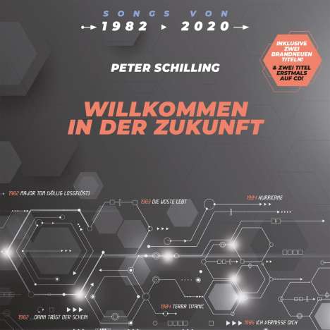 Peter Schilling: Willkommen in der Zukunft, CD