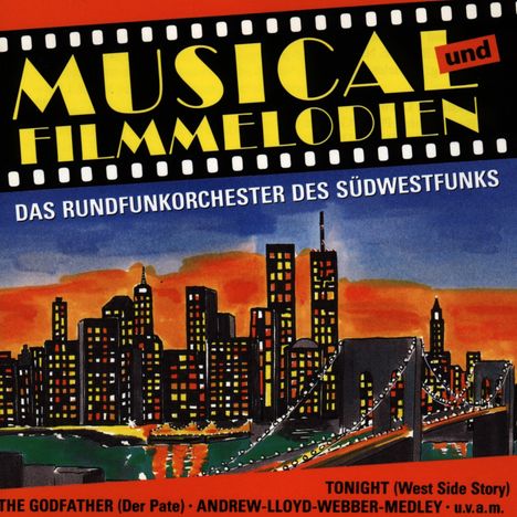 Rundfunkorchester des Südwestfunks: Filmmusik: Musical und Filmmelodien, CD