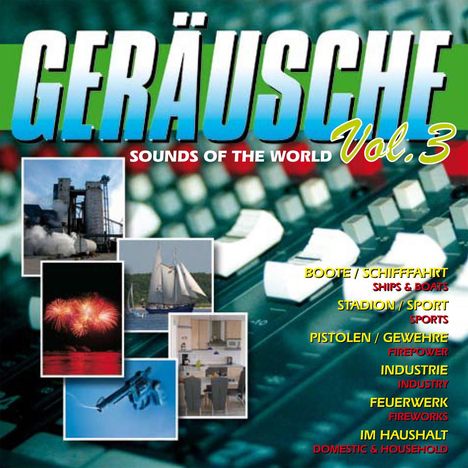 Geräusche Vol.3: Sounds Of The World, CD