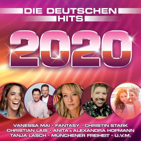 Die deutschen Hits 2020, 2 CDs
