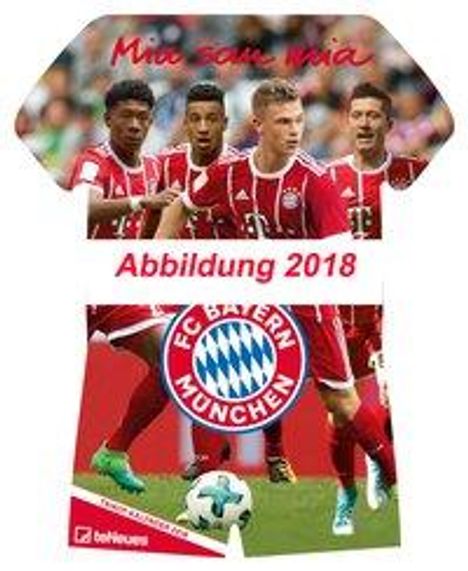 2019 Bayern Munich FC Wall Calendar, Buch