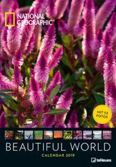 National Geographic Beautiful World 2019 Wandkalender, Diverse