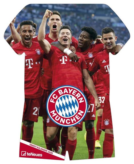 FC Bayern München Trikotkalender 2020, Diverse